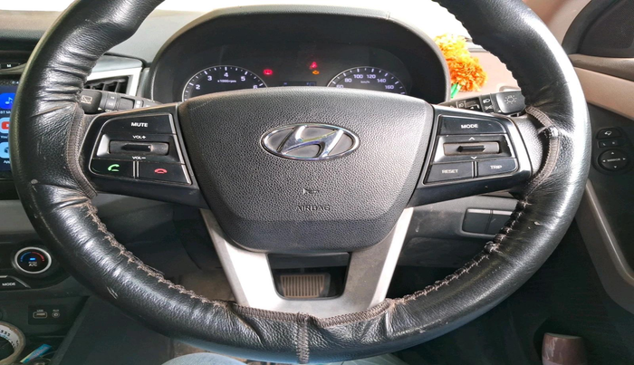2017 Hyundai Creta SX PLUS AT 1.6 PETROL, Petrol, Automatic, 86,652 km, interior