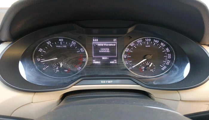 2016 Skoda Octavia STYLE PLUS AT 1.8 TSI, Petrol, Automatic, 76,862 km, interior