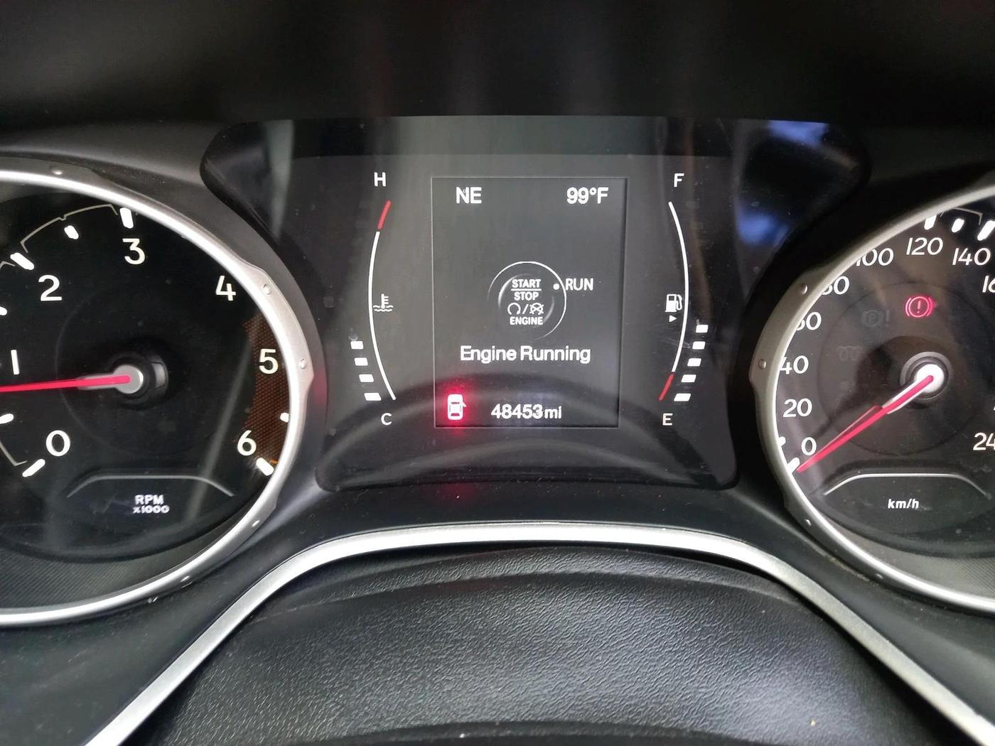 2018 Jeep Compass LONGITUDE (O) 2.0 DIESEL, Diesel, Manual, 45,454 km, interior