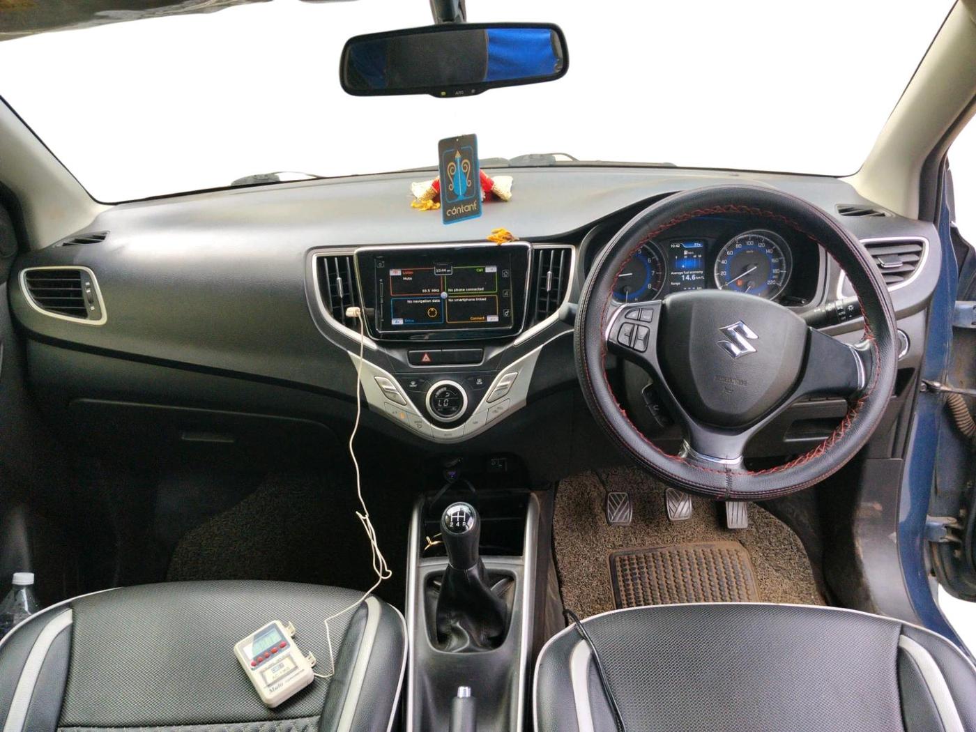 2017 Maruti Baleno ALPHA PETROL 1.2, Petrol, Manual, 68,000 km, interior