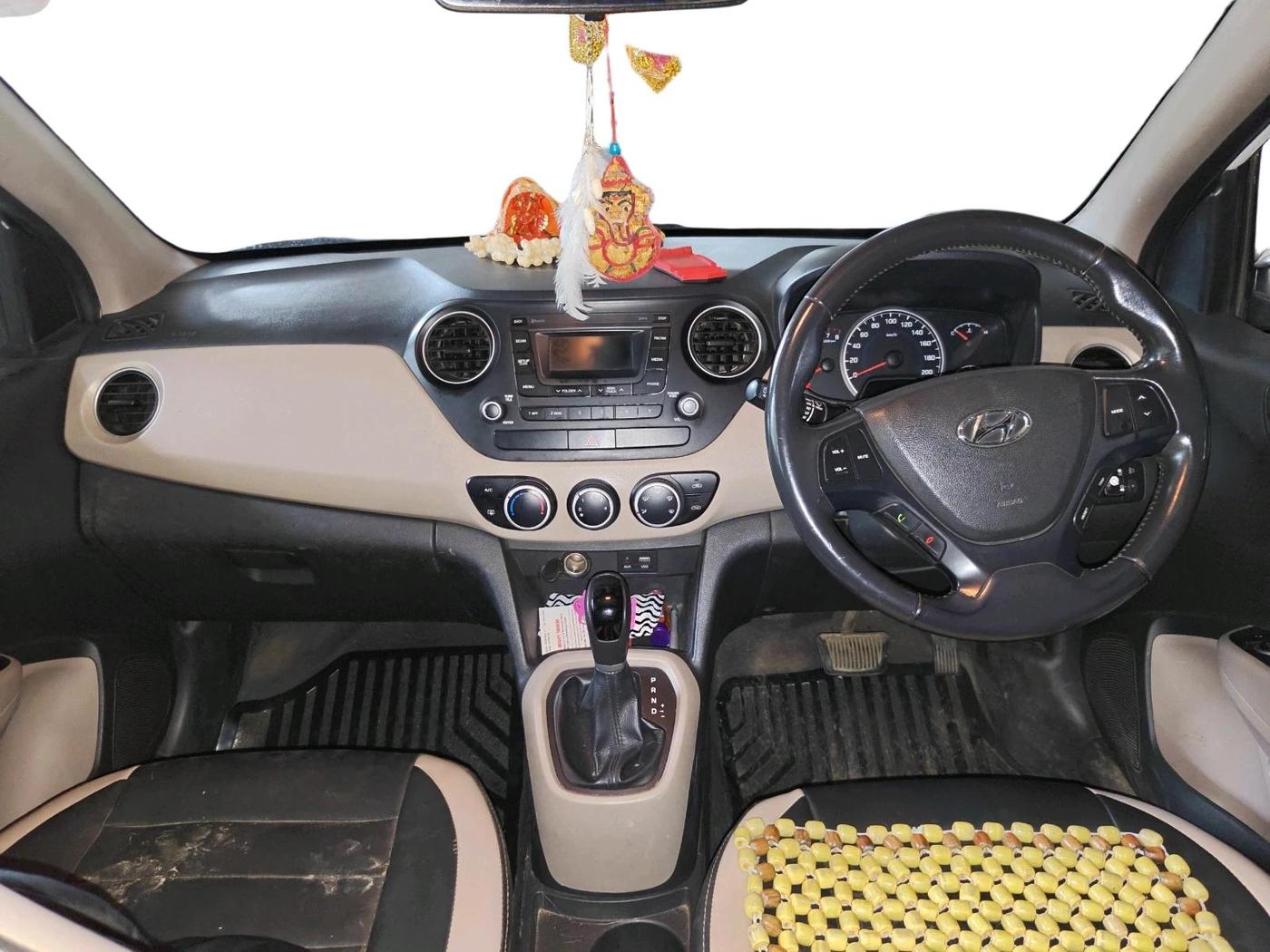 2016 Hyundai Grand i10 ASTA AT 1.2 KAPPA VTVT, CNG, Automatic, 1,12,716 km, interior