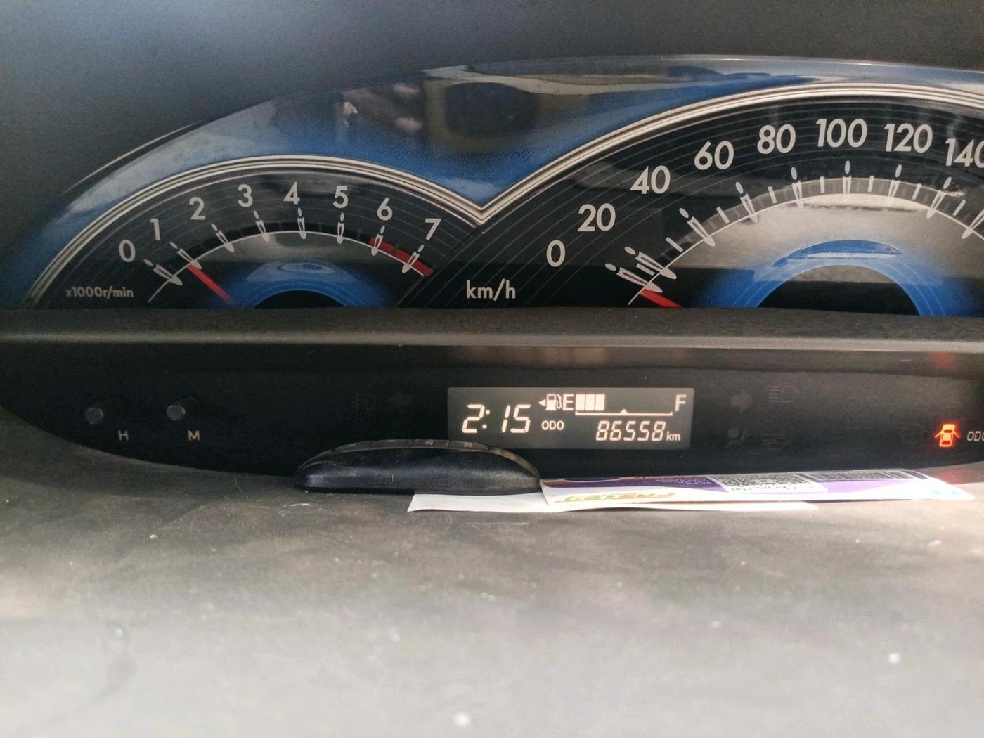 2014 Toyota Etios Liva V, Petrol, Manual, 86,558 km, interior