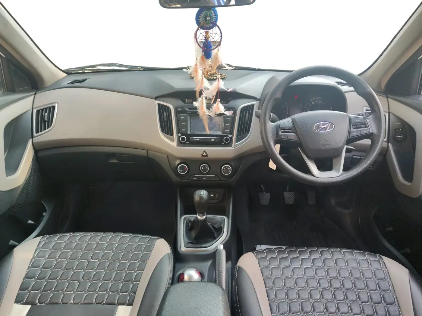 2016 Hyundai Creta E PLUS 1.6 PETROL, Petrol, Manual, 16,235 km, interior