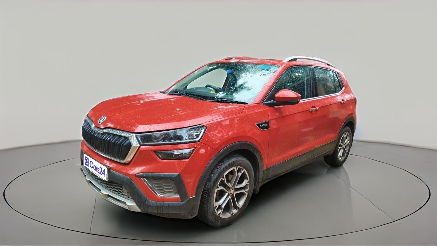 2022 Skoda KUSHAQ STYLE 1.0L TSI AT (6 AIRBAGS), Petrol, Automatic, 46,324 km, exterior