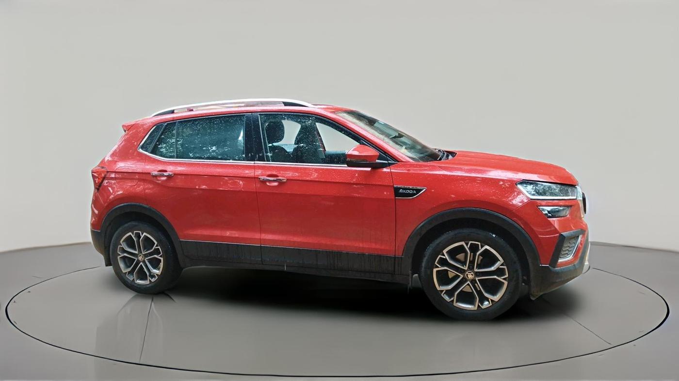 2022 Skoda KUSHAQ STYLE 1.0L TSI AT (6 AIRBAGS), Petrol, Automatic, 46,324 km, exterior