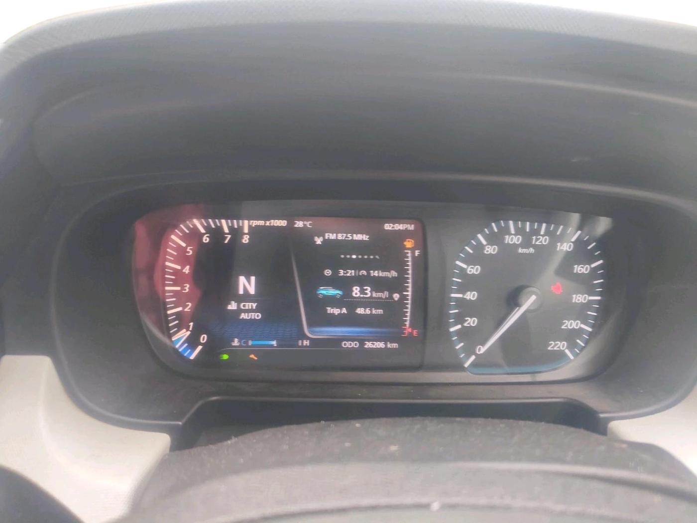 2023 Tata PUNCH CREATIVE  AMT, Petrol, Automatic, 26,203 km, interior