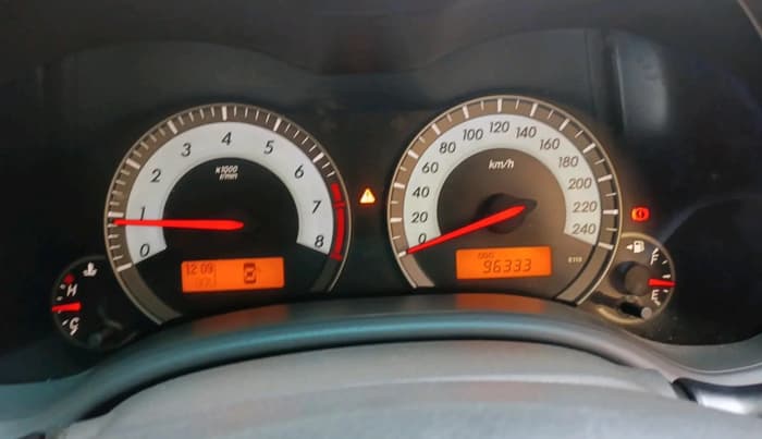 2012 Toyota Corolla Altis G PETROL, Petrol, Manual, 96,333 km, interior