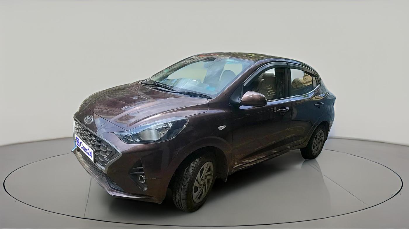 2020 Hyundai AURA S 1.2 CNG, CNG, Manual, 94,140 km, exterior