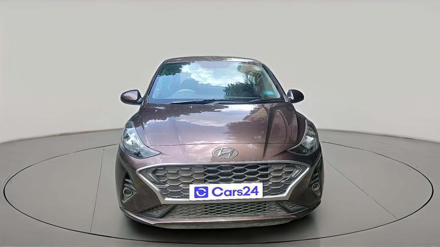 2020 Hyundai AURA S 1.2 CNG, CNG, Manual, 94,140 km, exterior