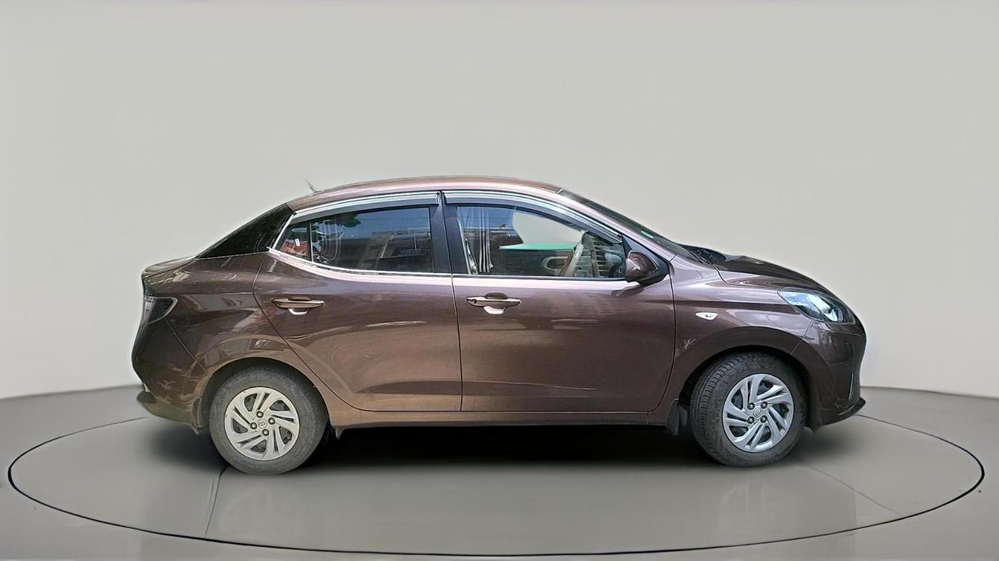 2020 Hyundai AURA S 1.2 CNG, CNG, Manual, 94,140 km, exterior
