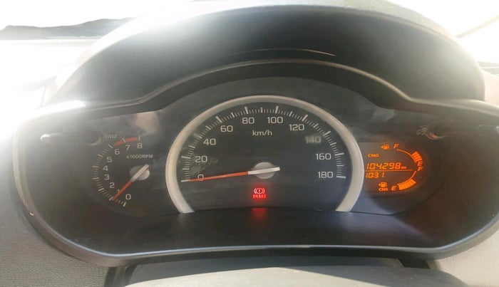 2015 Maruti Celerio VXI CNG, CNG, Manual, 1,04,298 km, interior