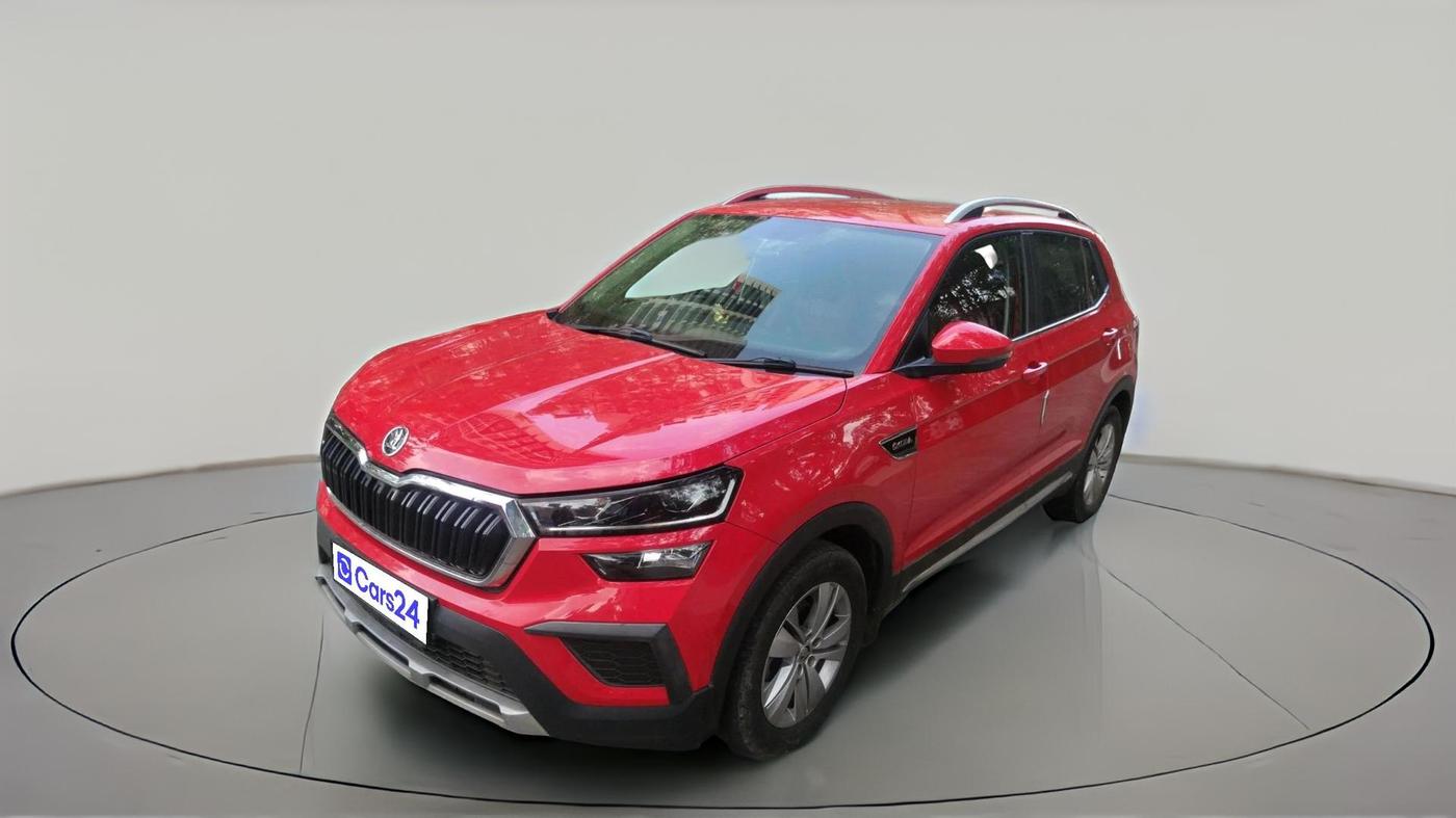 2022 Skoda KUSHAQ AMBITION 1.0L TSI AT, Petrol, Automatic, 40,604 km, exterior