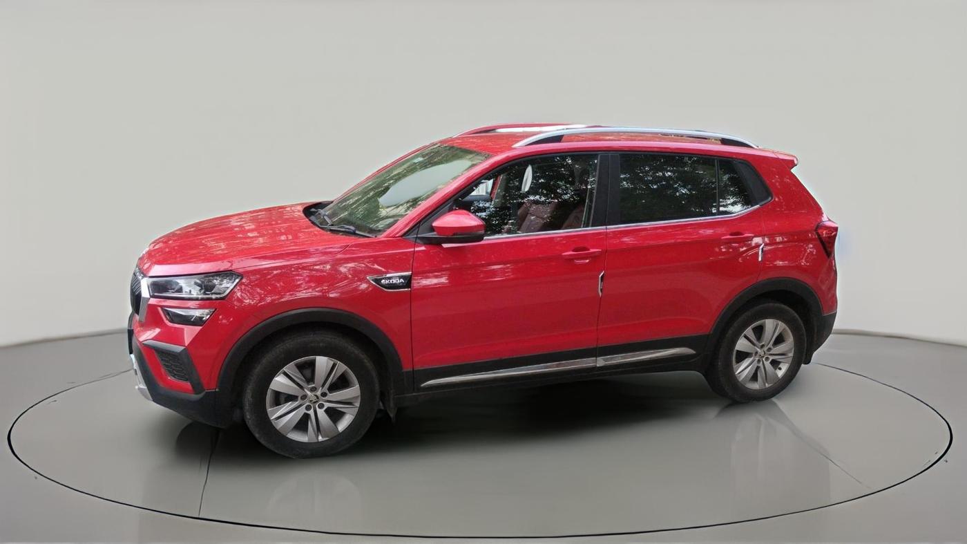 2022 Skoda KUSHAQ AMBITION 1.0L TSI AT, Petrol, Automatic, 40,604 km, exterior