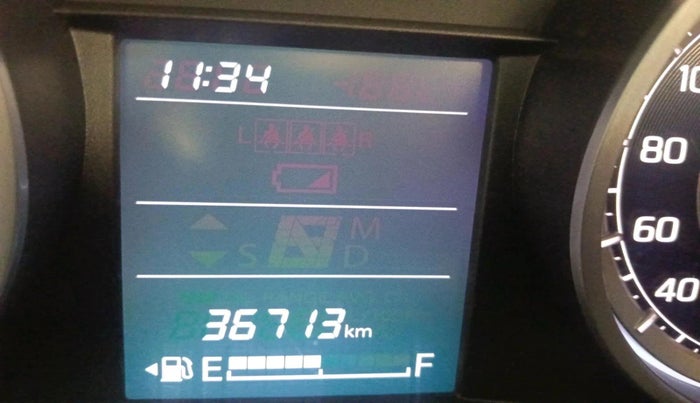 2017 Maruti Dzire VXI, Petrol, Manual, 36,713 km, interior