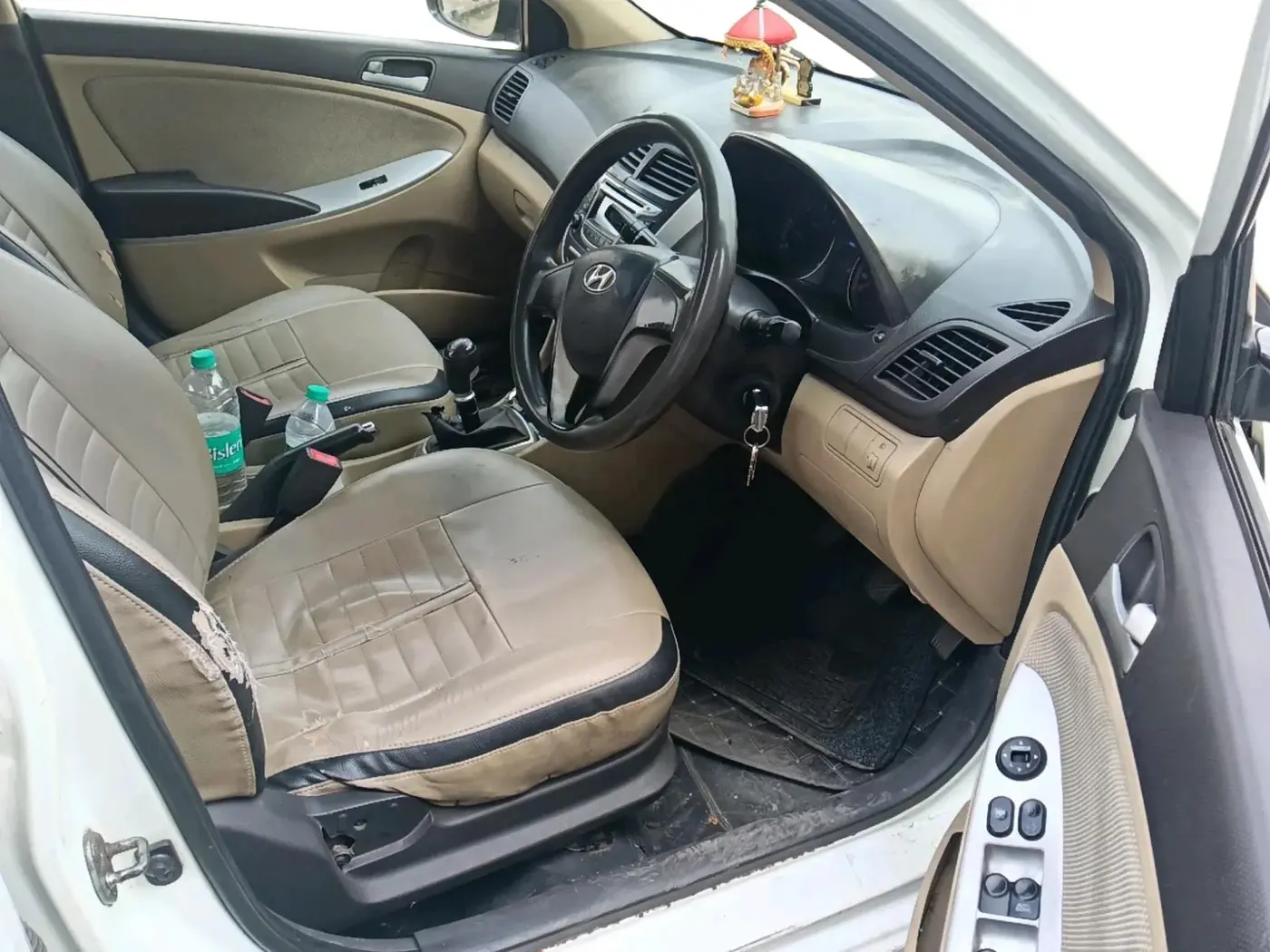 2013 Hyundai Verna FLUIDIC 1.4 CRDI, Diesel, Manual, 1,53,033 km, interior