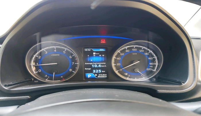 2017 Maruti Baleno ZETA CVT PETROL 1.2, Petrol, Automatic, 86,506 km, interior
