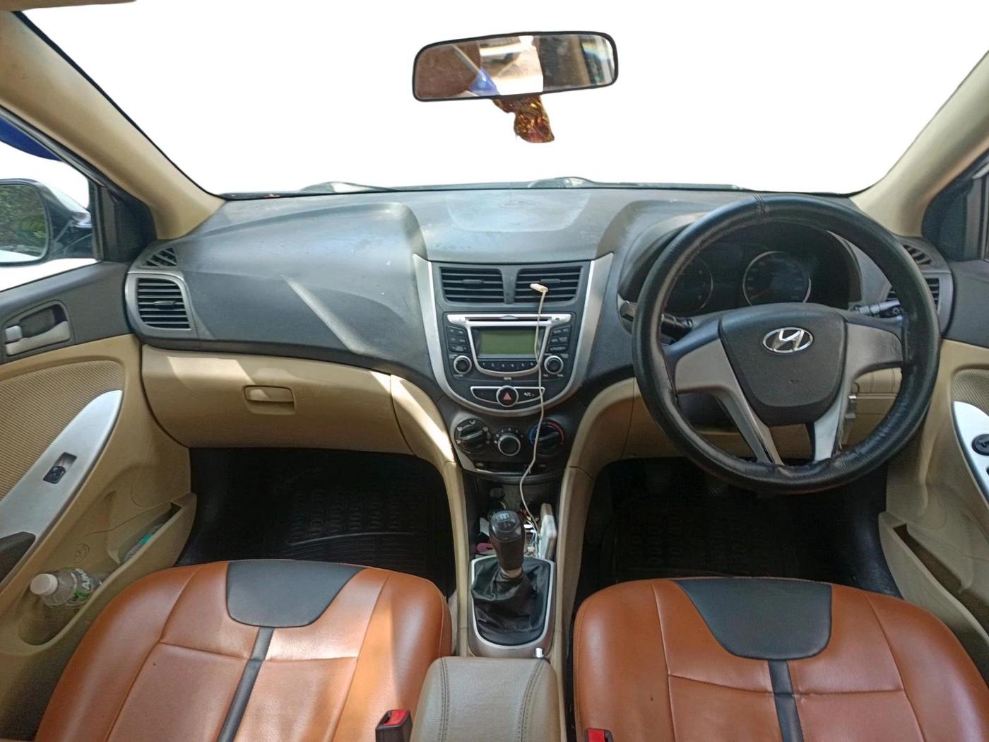 2013 Hyundai Verna FLUIDIC 1.4 VTVT, Petrol, Manual, 64,861 km, interior