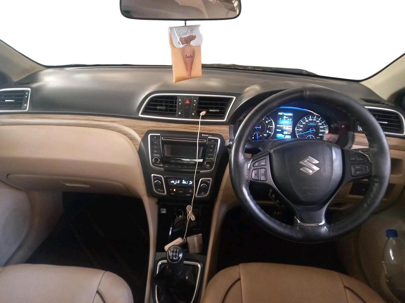 2019 Maruti Ciaz DELTA 1.5 SHVS MT PETROL, Petrol, Manual, 32,799 km, interior