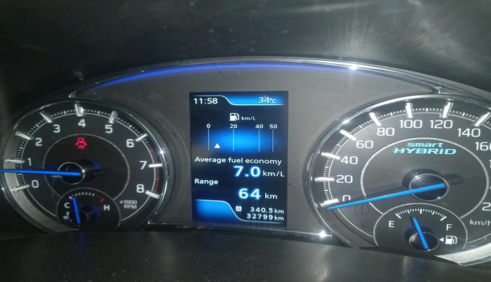 2019 Maruti Ciaz DELTA 1.5 SHVS MT PETROL, Petrol, Manual, 32,799 km, interior