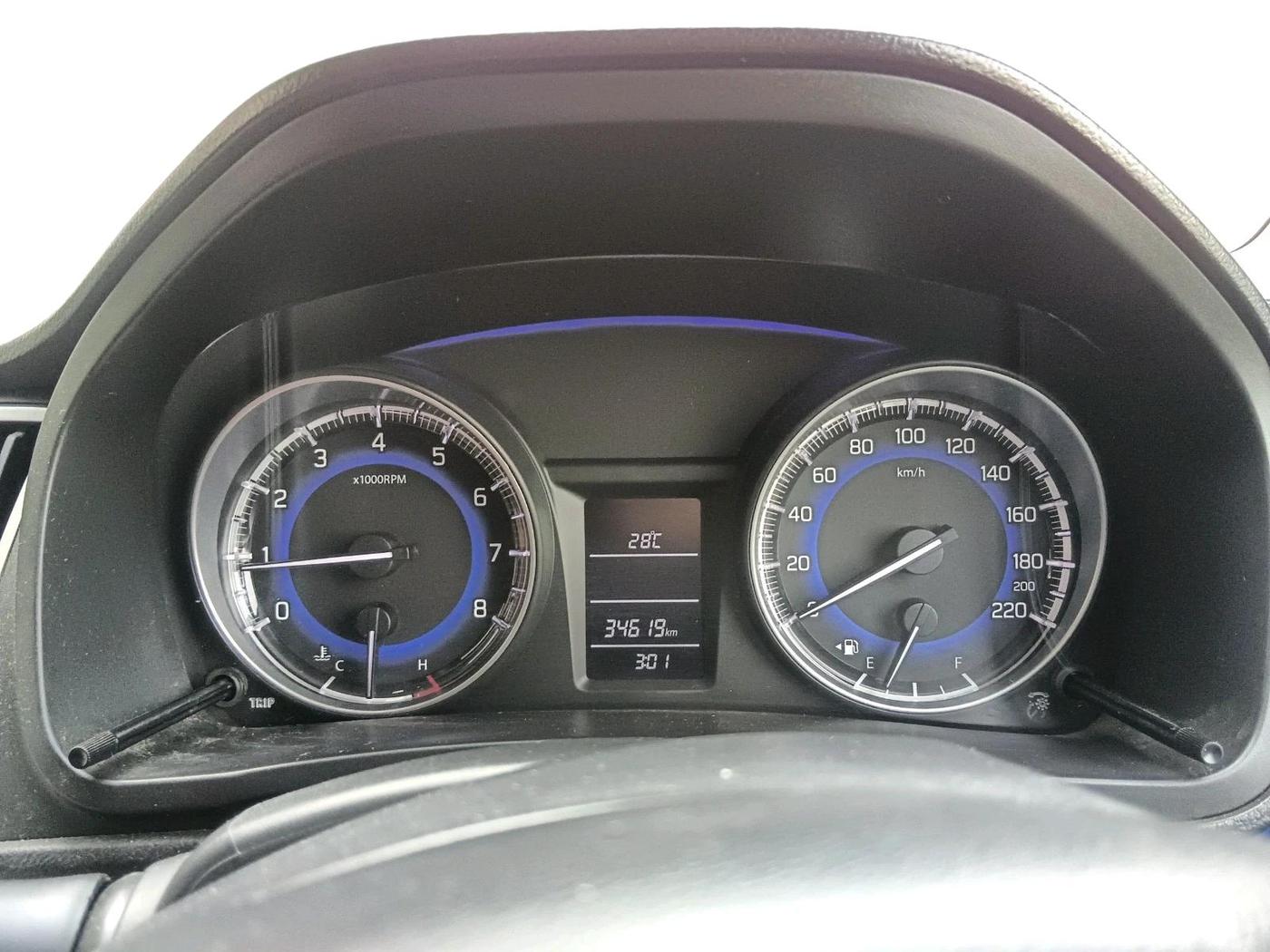 2017 Maruti Baleno DELTA PETROL 1.2, Petrol, Manual, 36,500 km, interior