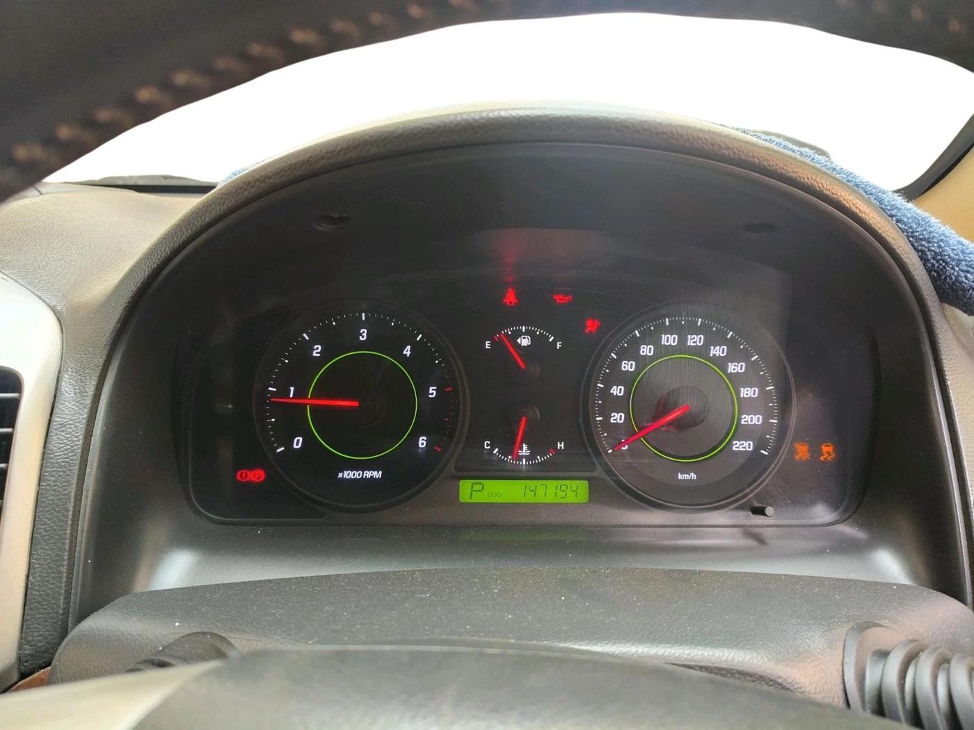 2012 Chevrolet Captiva LTZ AWD AT, Diesel, Automatic, 1,47,194 km, interior