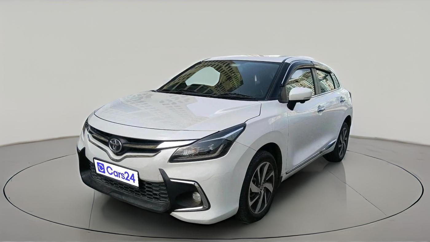 2022 Toyota Glanza V, Petrol, Manual, 36,417 km, exterior