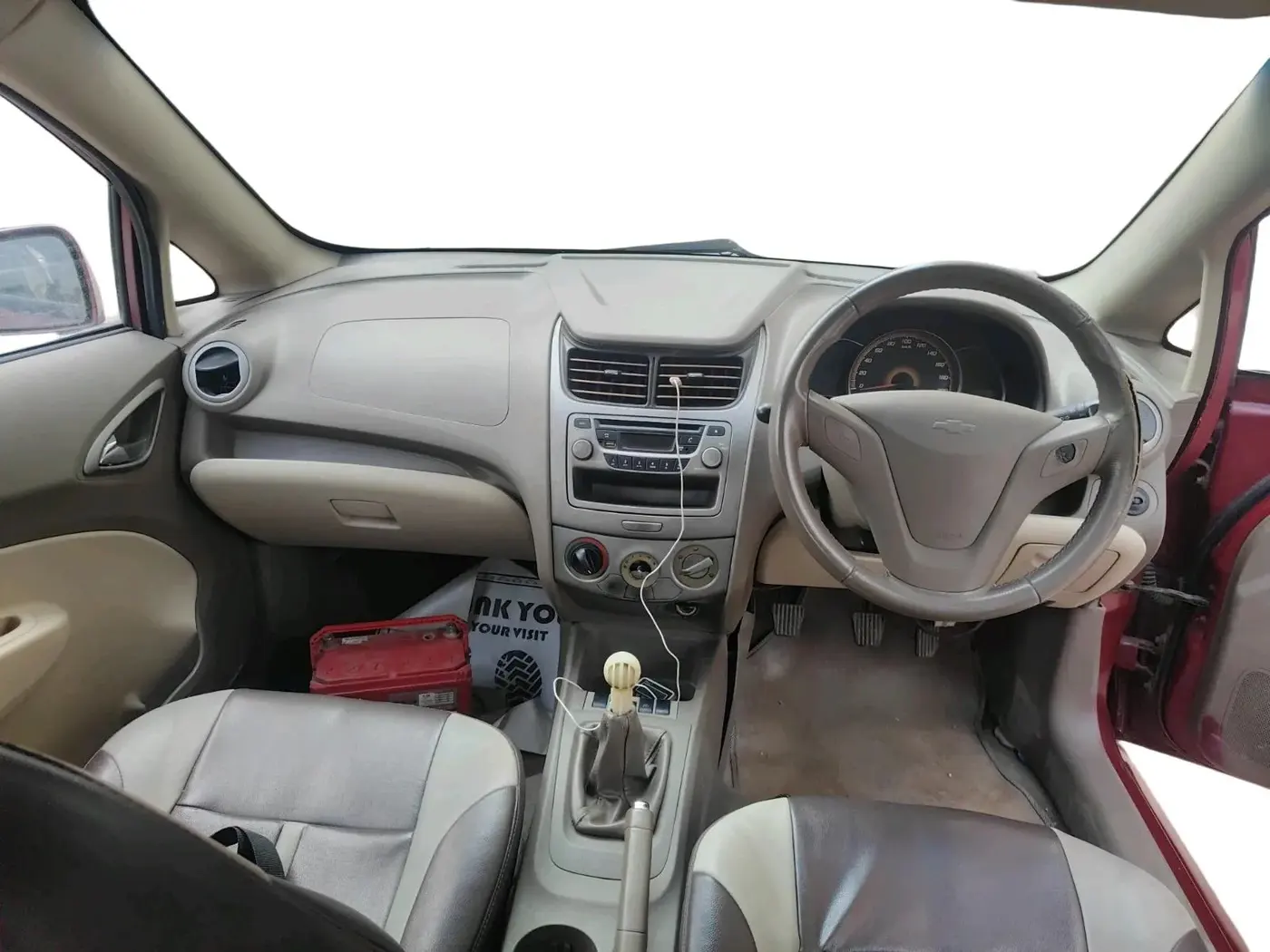2013 Chevrolet Sail 1.2 LS ABS, Petrol, Manual, 50,100 km, interior