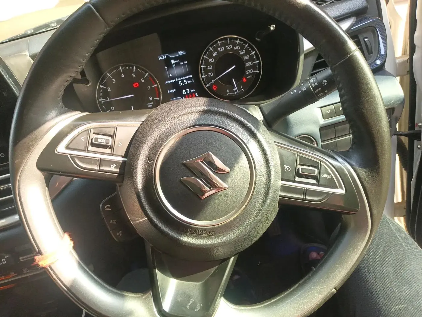 2024 Maruti Baleno ALPHA 1.2 AGS, Petrol, Automatic, 10,569 km, interior