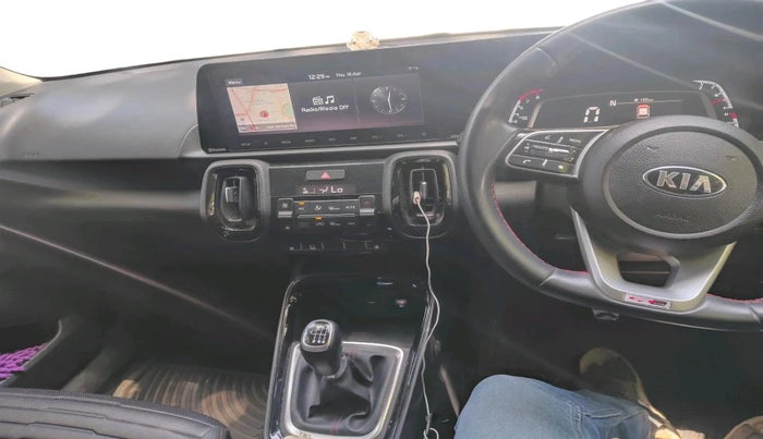 2020 KIA SONET GTX PLUS 1.0 IMT, Petrol, Manual, 45,110 km, interior
