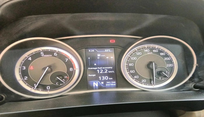 2020 Maruti Dzire ZXI Plus AMT, Petrol, Automatic, 64,378 km, interior