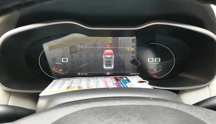 2022 MG ASTOR SAVVY 1.5 CVT, Petrol, Automatic, 22,643 km, interior