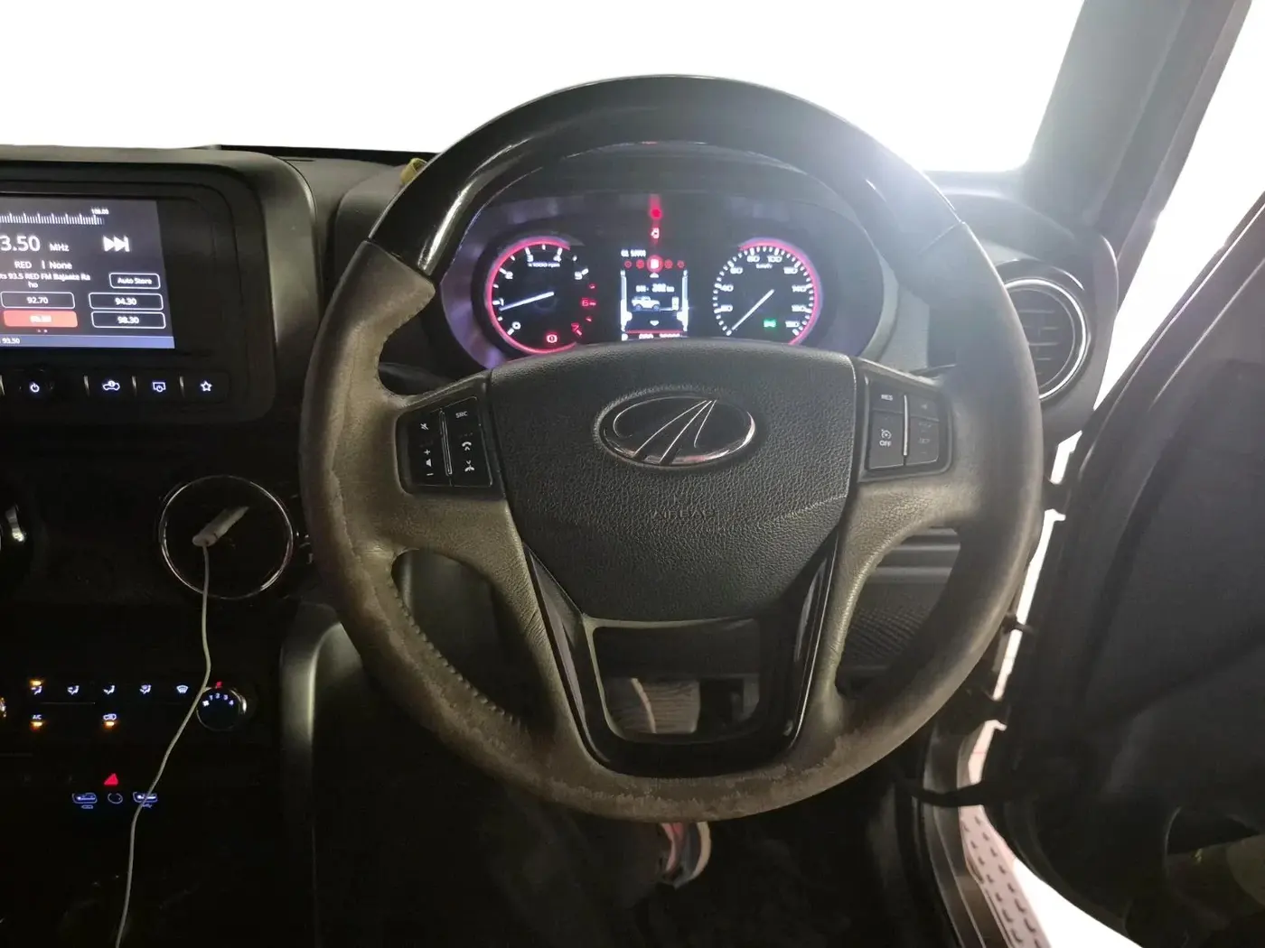 2021 Mahindra Thar LX  P 4WD AT CONVERTIBLE, Petrol, Automatic, 35,066 km, interior