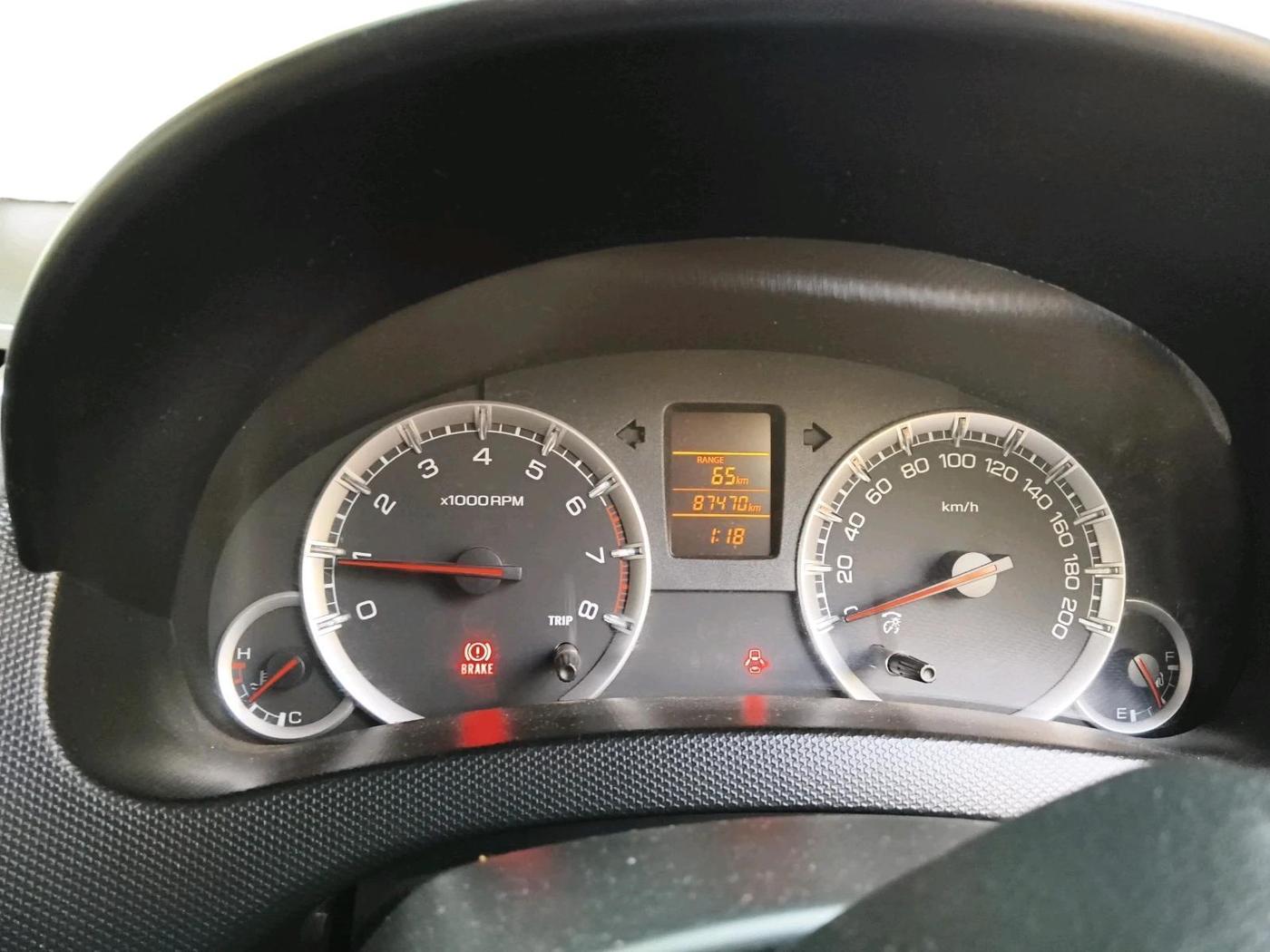 2012 Maruti Swift VXI, Petrol, Manual, 87,470 km, interior