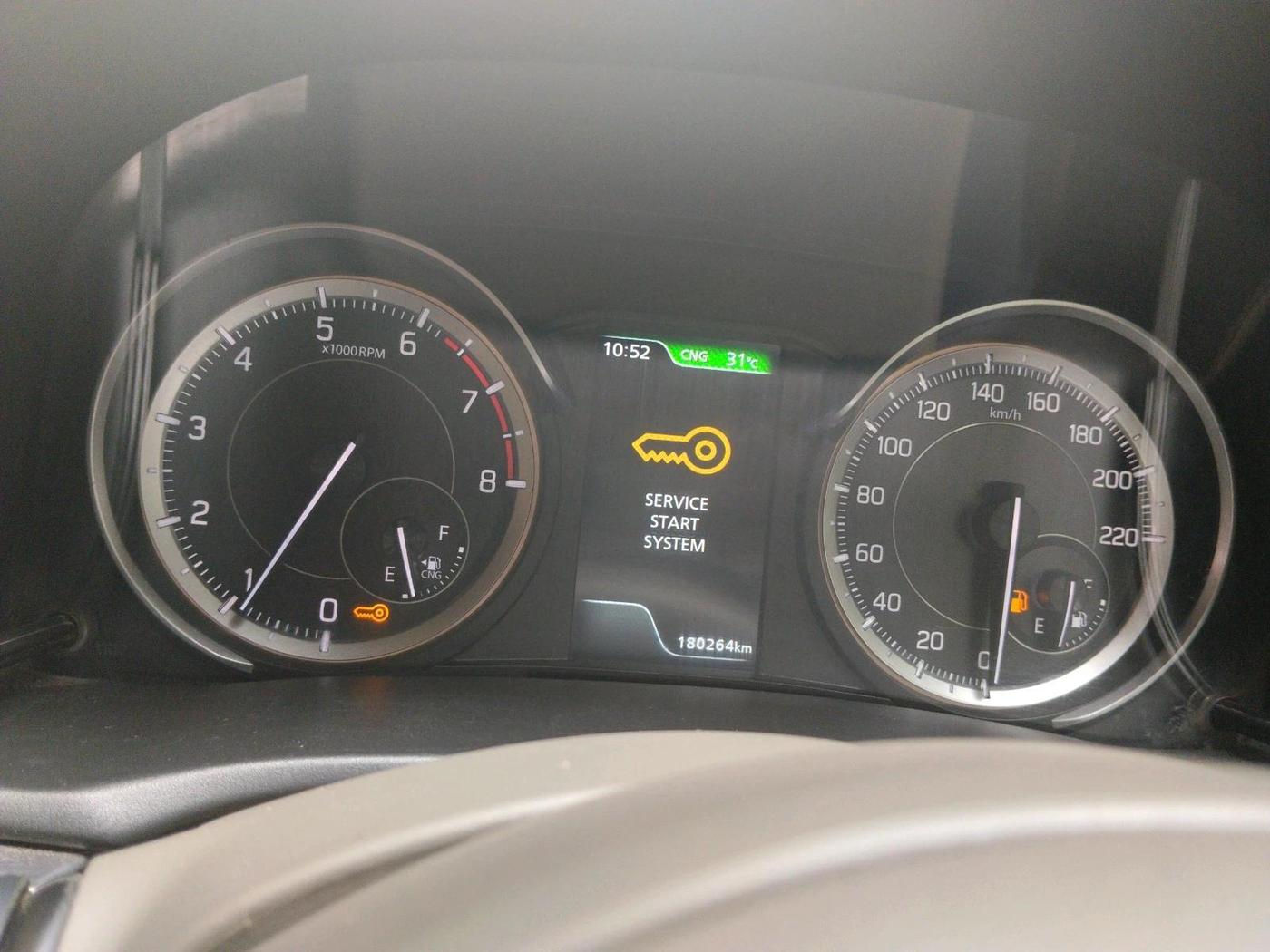 2023 Maruti Ertiga ZXI (O) CNG, CNG, Manual, 1,80,264 km, interior