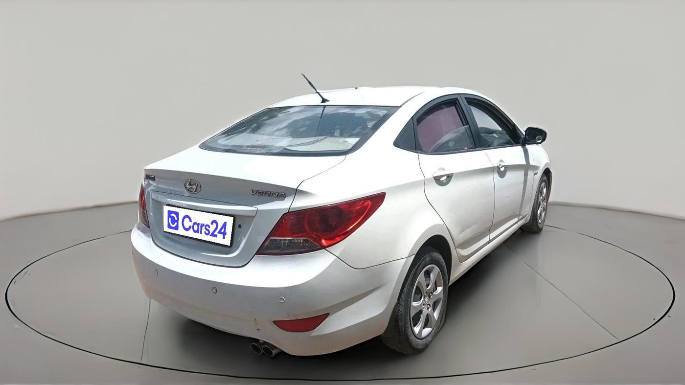 2012 Hyundai Verna FLUIDIC 1.4 VTVT, Petrol, Manual, 45,358 km, exterior