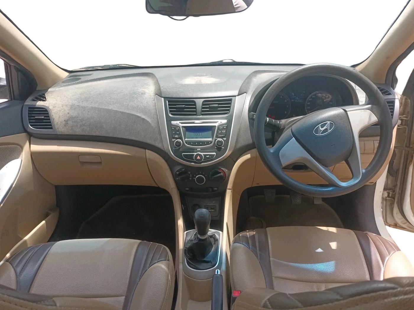 2012 Hyundai Verna FLUIDIC 1.4 VTVT, Petrol, Manual, 45,358 km, interior