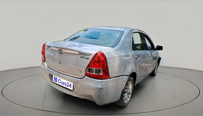 2011 Toyota Etios V, Petrol, Manual, 58,319 km, exterior