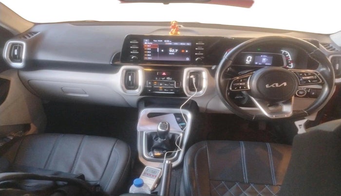 2021 KIA SONET HTX 1.0 IMT, Petrol, Manual, 55,042 km, interior