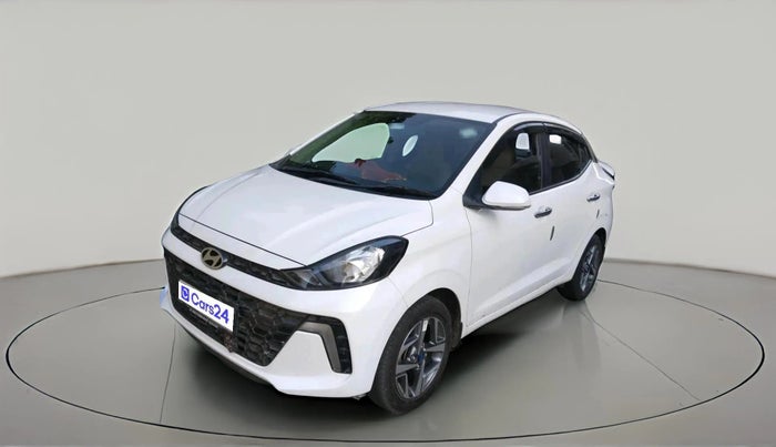 2024 Hyundai AURA SX 1.2 CNG, CNG, Manual, 24,776 km, exterior