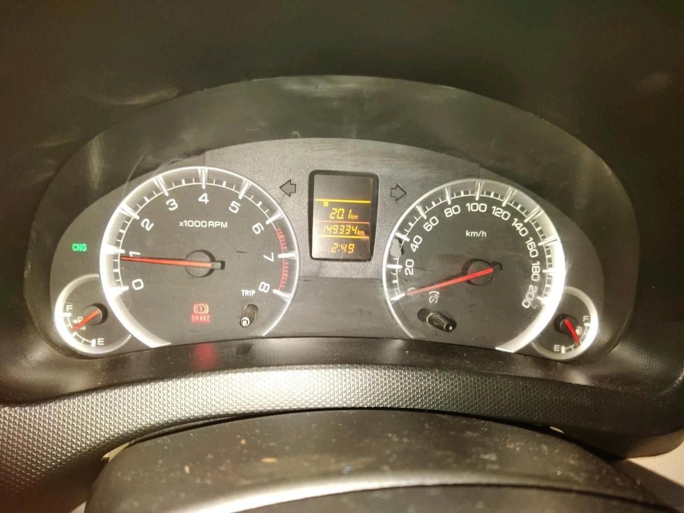 2014 Maruti Ertiga VXI CNG, CNG, Manual, 1,49,334 km, interior