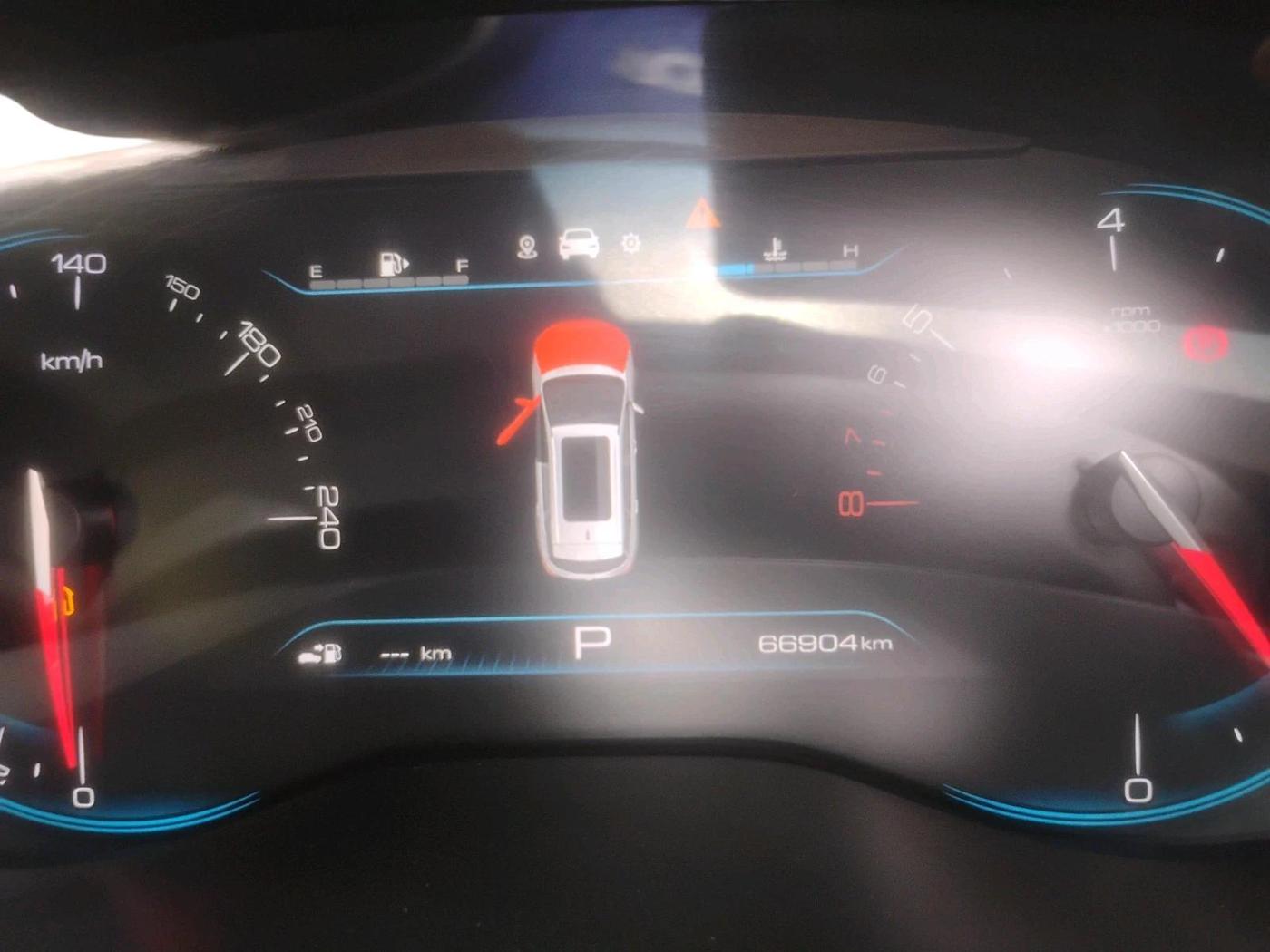2020 MG HECTOR SHARP 1.5 DCT PETROL, Petrol, Automatic, 66,904 km, interior