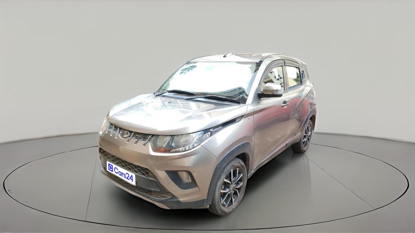 2017 Mahindra KUV 100 NXT K8 P 6 STR, Petrol, Manual, 58,938 km, exterior