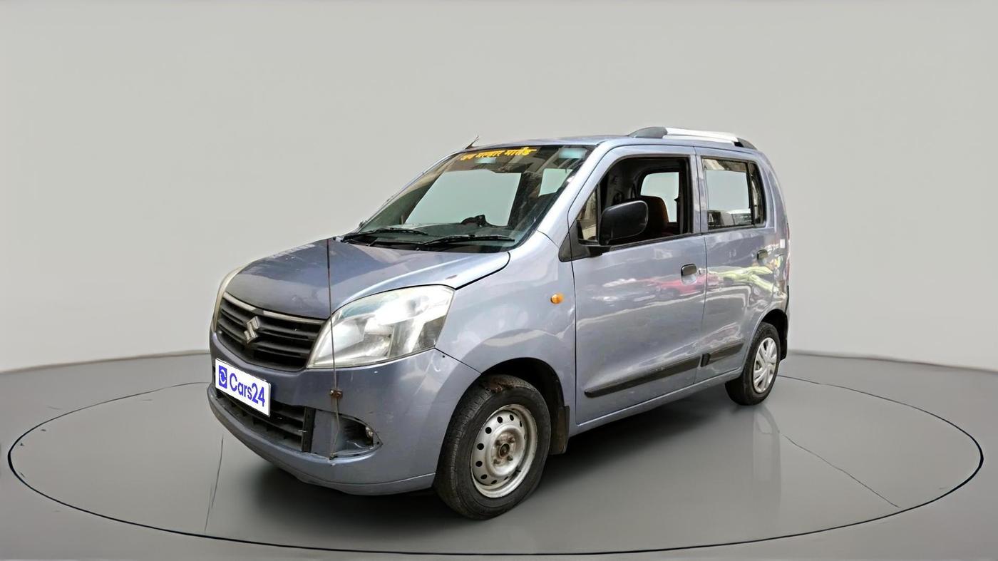 2012 Maruti Wagon R 1.0 LXI CNG, CNG, Manual, 70,194 km, exterior