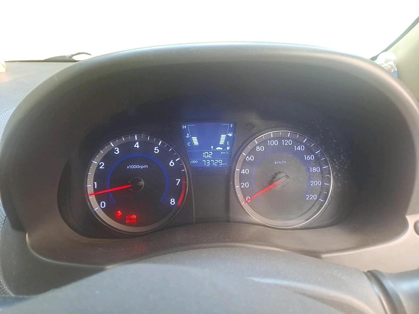 2017 Hyundai Verna 1.6 VTVT SX, Petrol, Manual, 73,729 km, interior