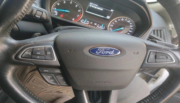 2019 Ford Ecosport TITANIUM + 1.5L PETROL AT, Petrol, Automatic, 46,011 km, interior