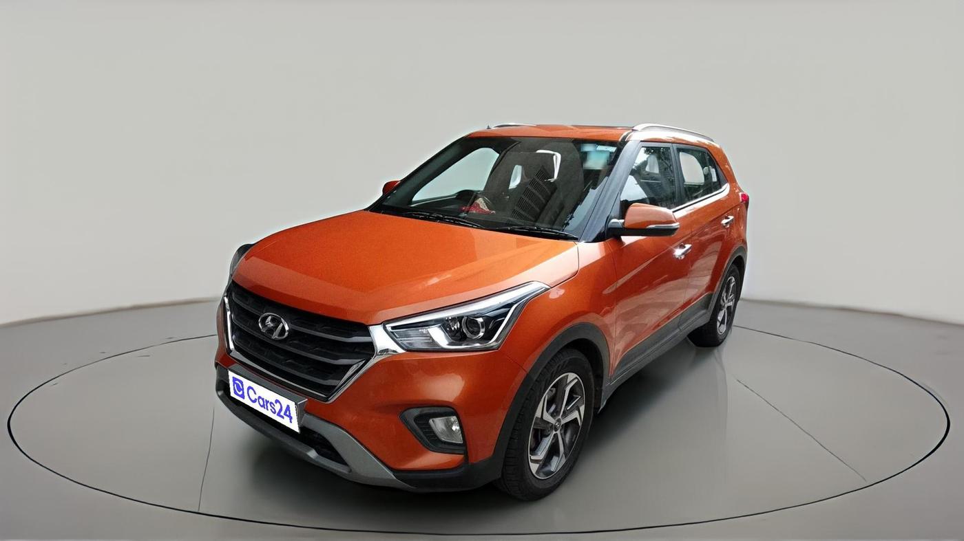 2019 Hyundai Creta SX AT 1.6 PETROL, Petrol, Automatic, 57,594 km, exterior
