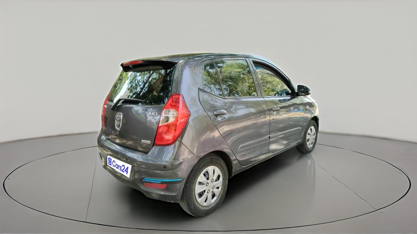 2011 Hyundai i10 SPORTZ 1.2 AT, Petrol, Automatic, 68,116 km, exterior