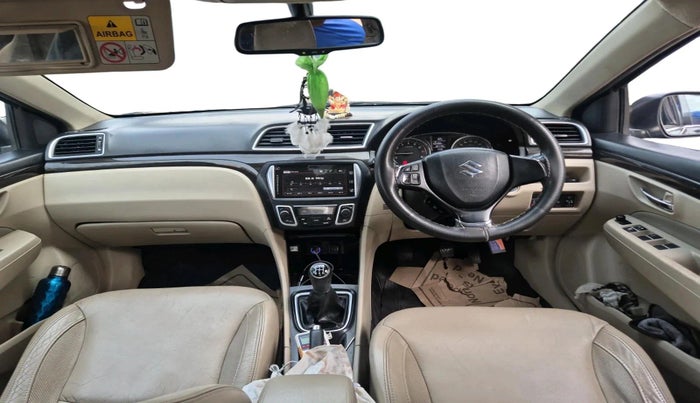 2017 Maruti Ciaz ALPHA 1.4 PETROL, CNG, Manual, 86,448 km, interior