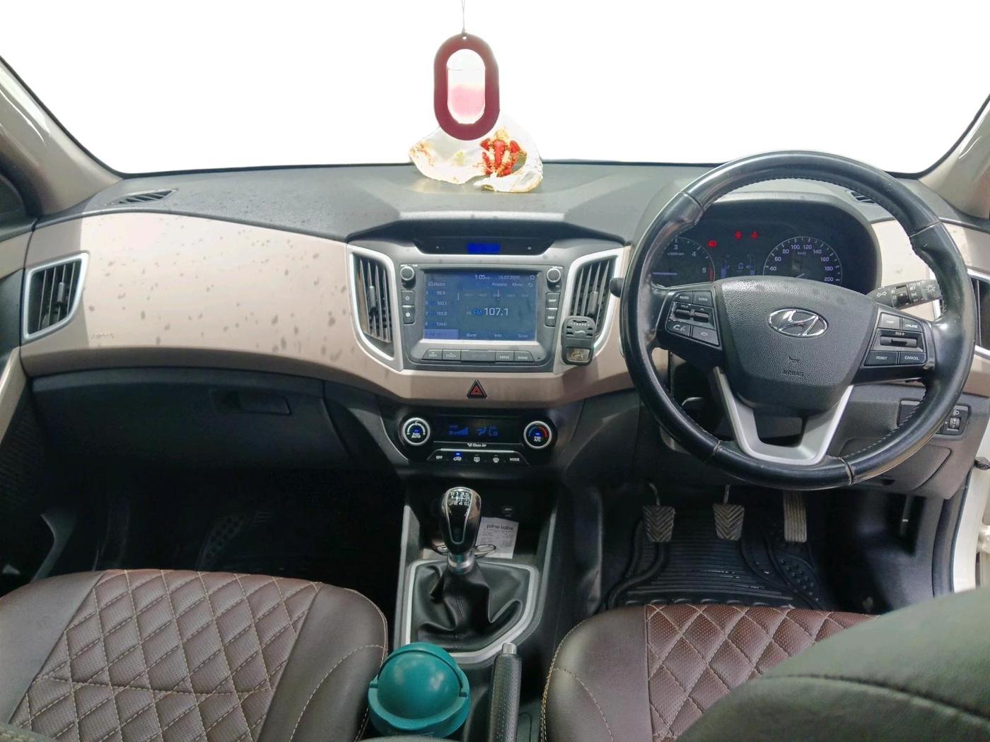 2018 Hyundai Creta SX 1.6 DIESEL, Diesel, Manual, 42,999 km, interior