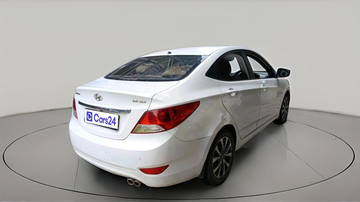 2014 Hyundai Verna FLUIDIC 1.6 VTVT SX AT, Petrol, Automatic, 84,592 km, exterior